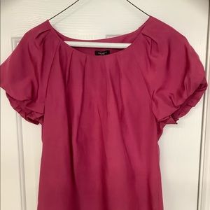 Ann Taylor pink blouse